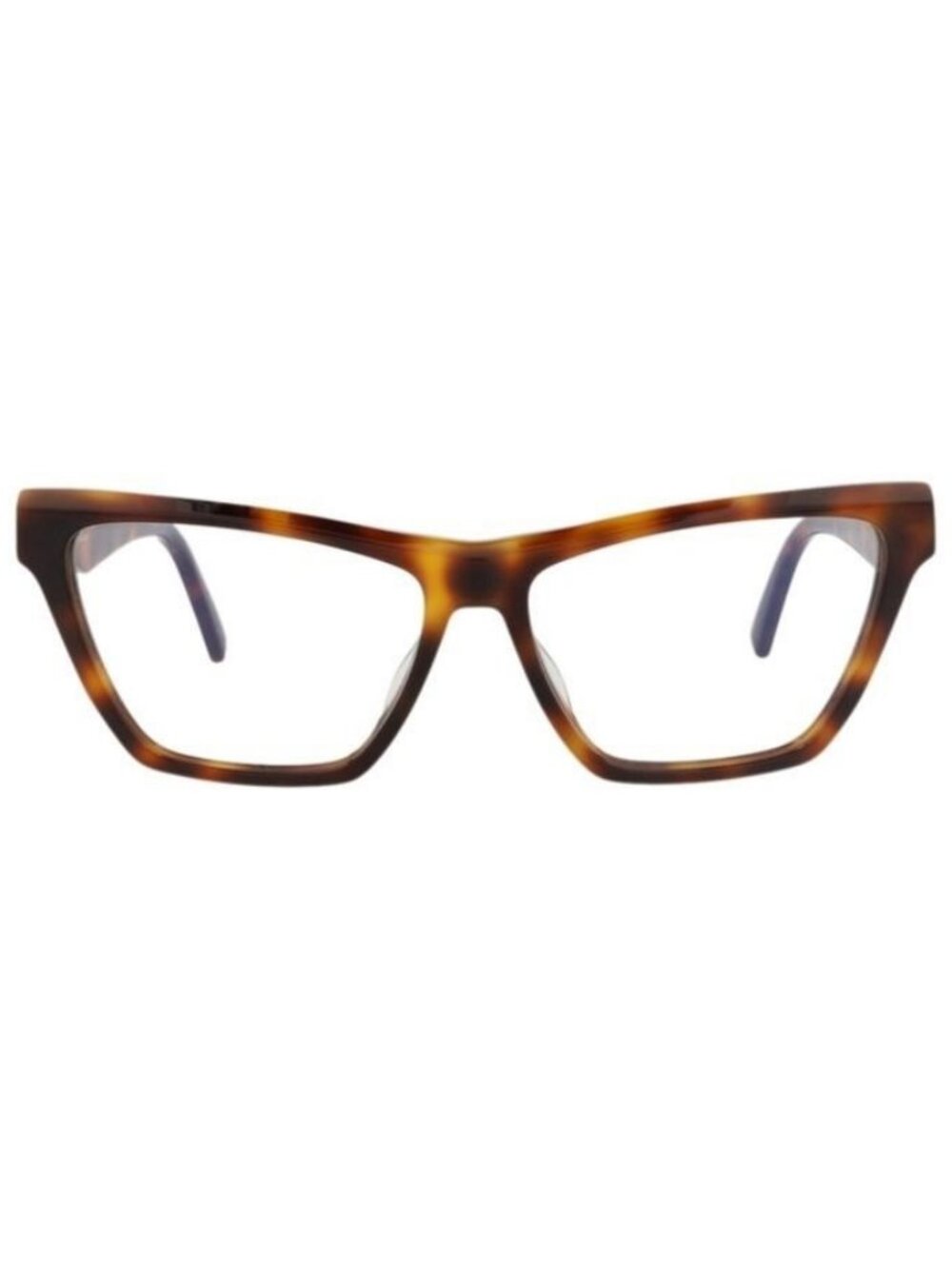 New Saint Laurent Womens Cat Eye Havana Havana Transparent Fashion Designer Eyeg